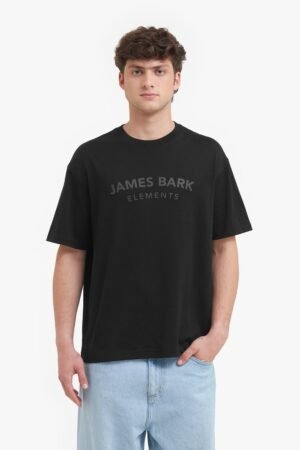 Men's Relaxed Fit Heavy Jersey Tee — Black Beauty
