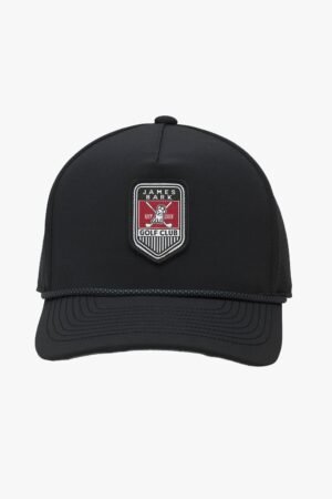 Golf Cap — Black Beauty/Red