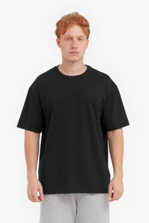 Men's Relaxed Pima Cotton T-Shirt — Black Beauty