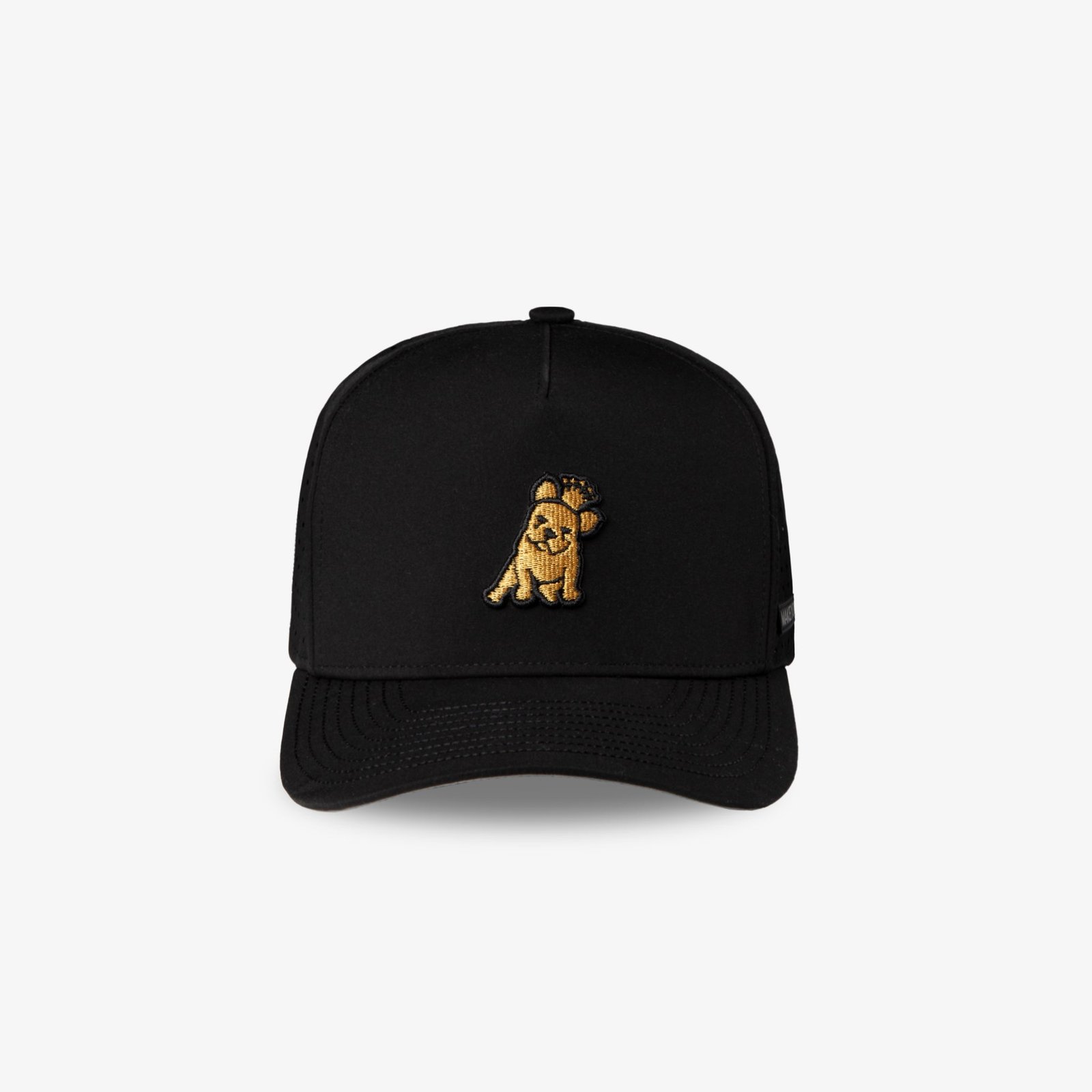 James Bark Black Recycled Cap - Gold Bark