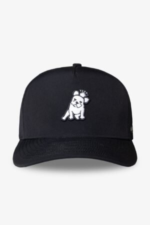 James Bark Black Recycled Cap - White Bark