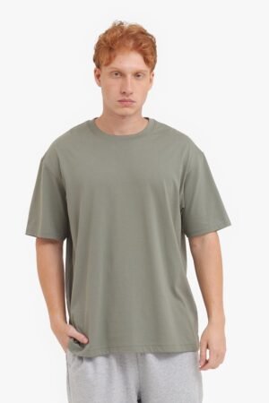 Men's Relaxed Pima Cotton T-Shirt — Agave Green